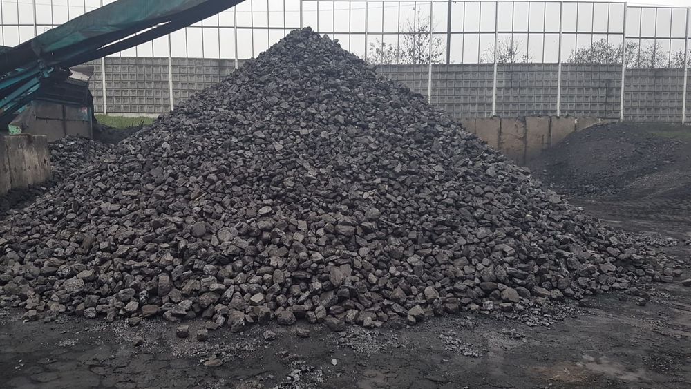 Węgiel Kamienny Gruby beż mialu siany