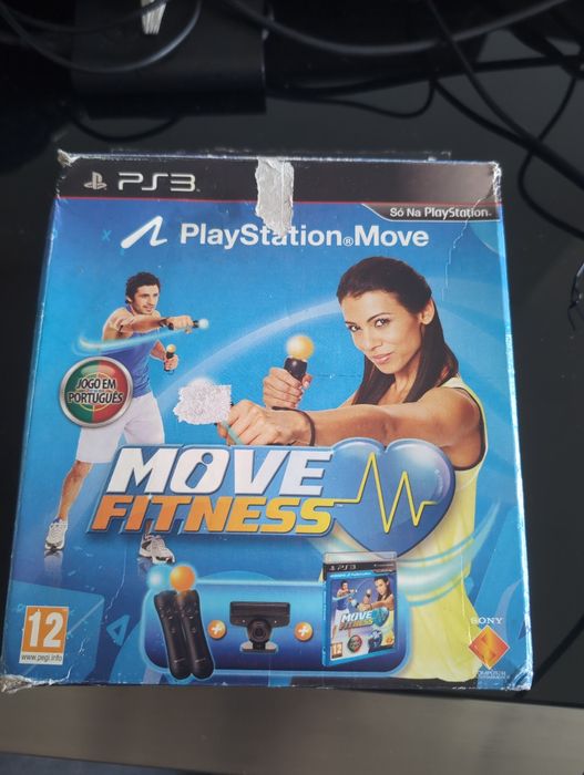Playstation Move Original 3 comandos caixa os eye e jogo