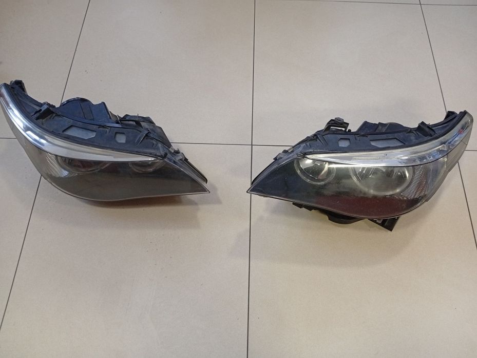 Reflektor przedni lewy do BMW E61/E60 przedliftowa