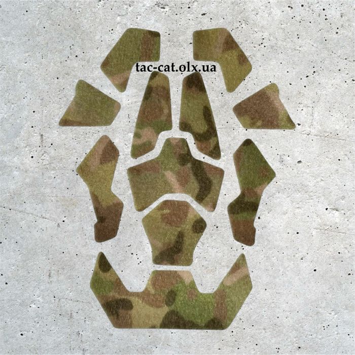 Липучки велкро панелі для шолому шлема каски мультикам