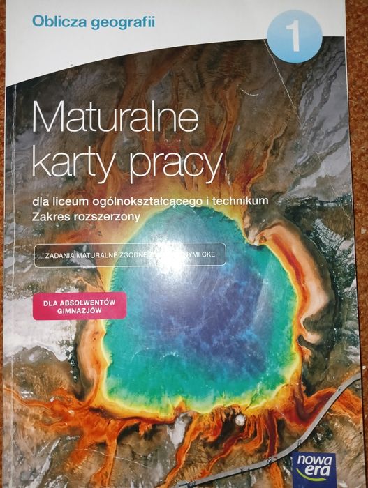 Maturalne karty pracy geografia