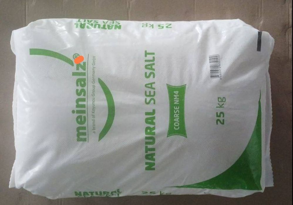 Морська сіль крупна, тільки машинні норми від 5т до 22т