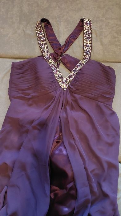 Elegancka długa suknia rozm. L