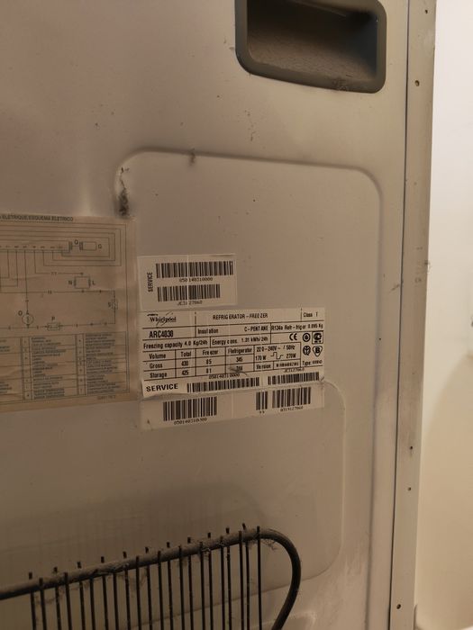 Продам Холодильник whirlpool (вірпул), no frost. Ширина 70см