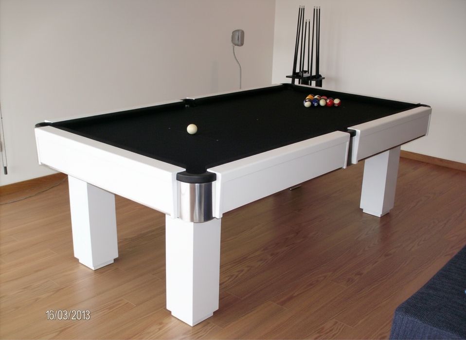 Bilhares Europa usado restaurado cor do pano escolha