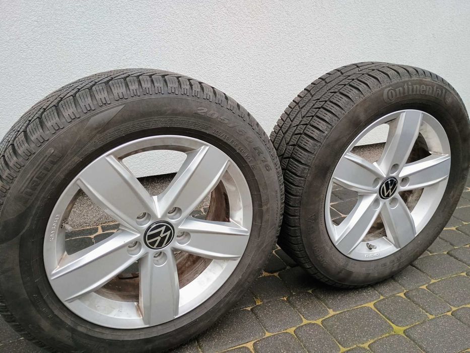 Koła zimowe 5x112 oryginał VW