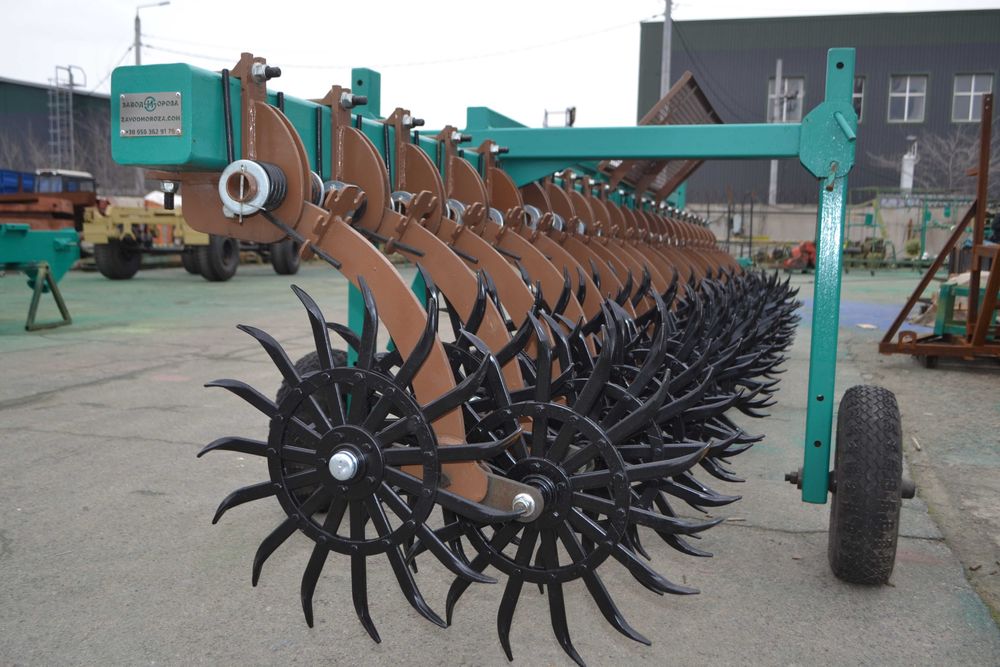 НОВА Борона ротаційна БР-6, мотика гідравлічна,  борона 6метрів