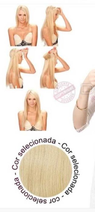 New Collection e Tendência Extensões de Cabelo Humano NOVAS