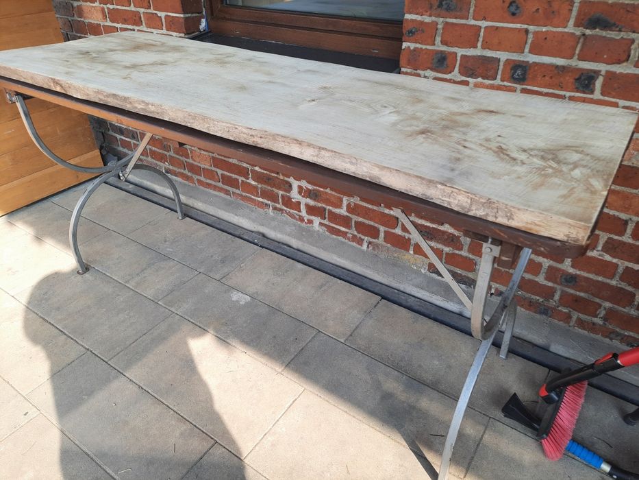 Blat dębowy  monolit piękny sychy loft.