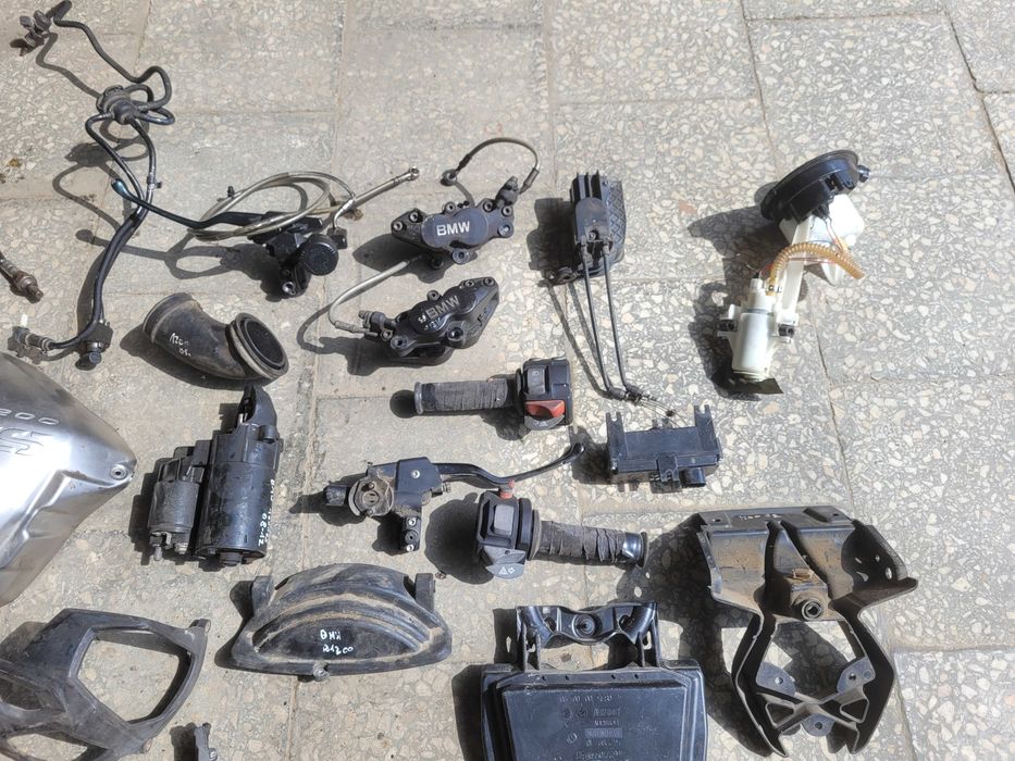 BMW r 1200 gs 08-13 MOCOWANIE KUFRA sonda handbar mocowanie tablicy