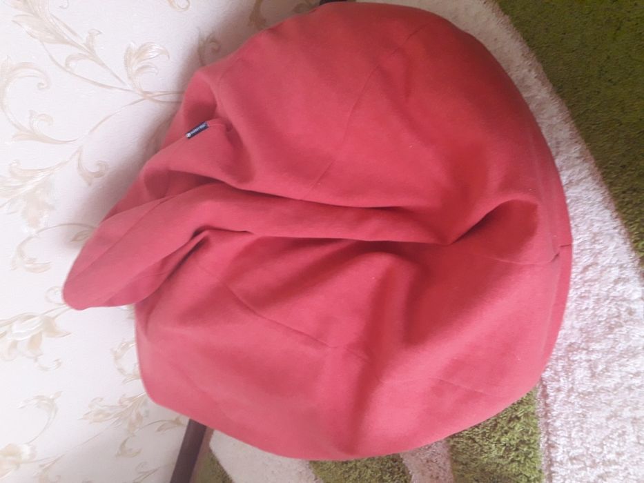 Пуф оранжевьій для детей и подростков