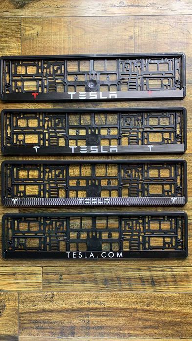 Подиум  Европейский Номер Tesla Model 3 Y S X Highland Площадка Рамка