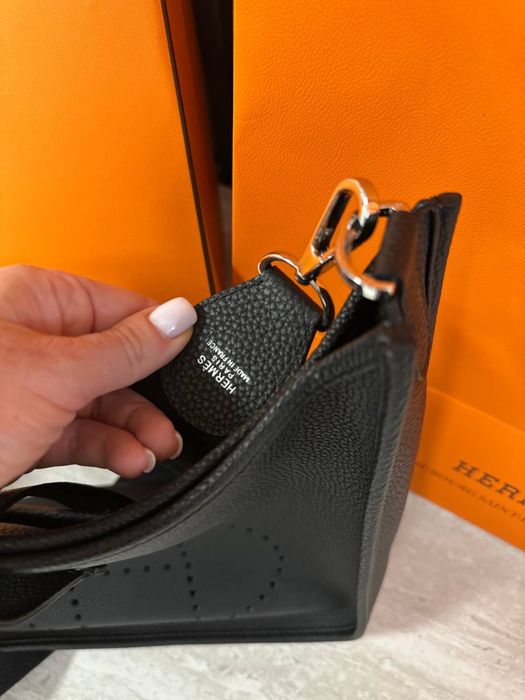 Сумка Hermes Evelyne повний комплект бутика сумочка шкіряна повний комплект