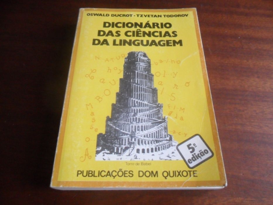 Dictionary of the Language Sciences - Oswald Ducrot and Tzvetan Todorov64585061046531120