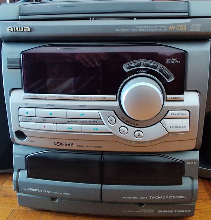 Aparelhagem Aiwa NSX-S22