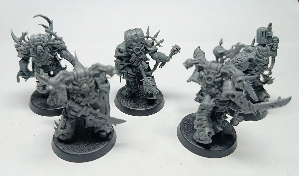 5X PLAGUE MARINE #2 Death Guard Dark Imperium Warhammer 40k