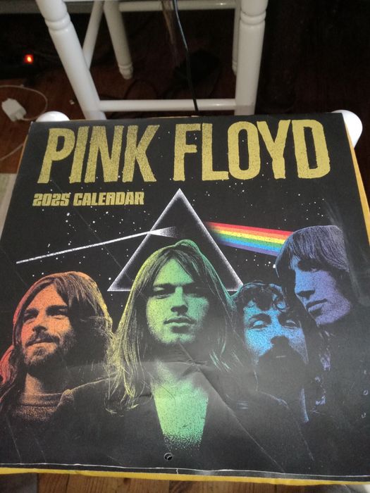 Calendário Pink Floyd 2025