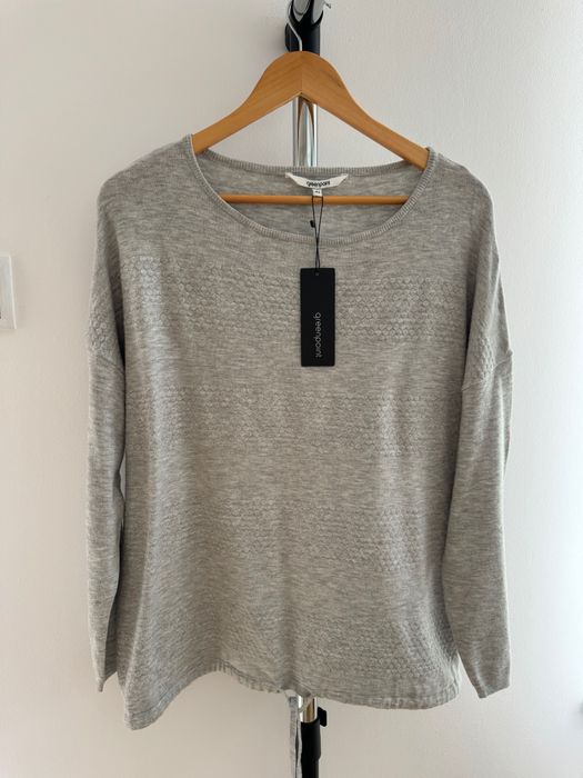 Sweterek Greenpoint, rozmiar 42, szary, nowy