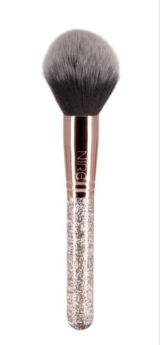 Luksusowy unikatowy pedzel do różu Limited Edition Glittery nowy