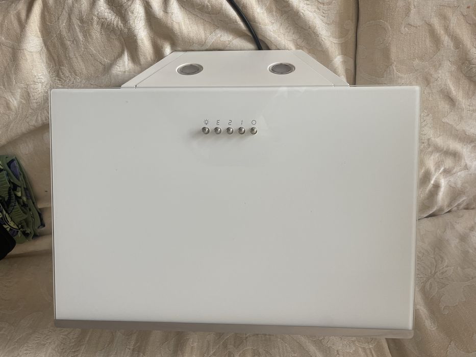 Витяжка Витяжка кухонна декоративна похила.HDN 5222 WH/INOX 700 LED.