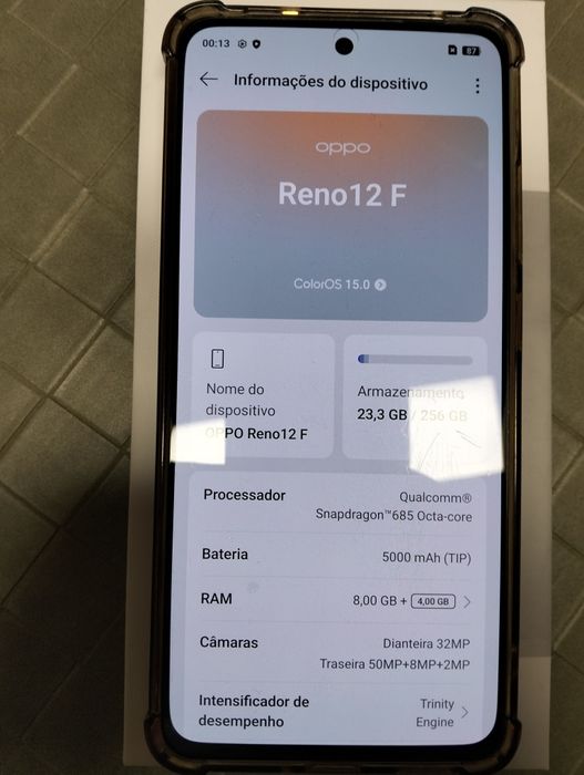 Telemóvel Oppo reno 12f