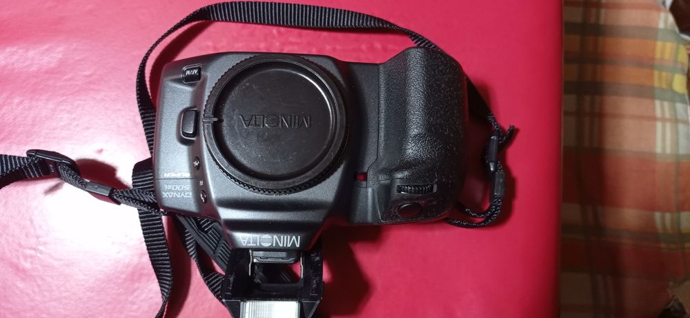 Minolta dinax 500si super analógica só corpo Colecção