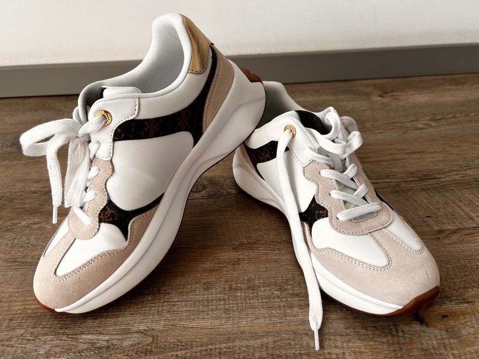 Guess Sneakersy Biały 41 rozmiar