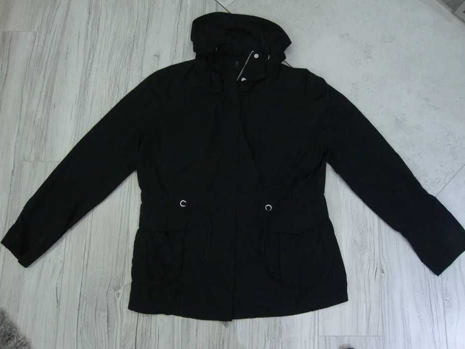 Kurtka wiatrówka wiosenna na wiosnę damska czarna rozmiar M