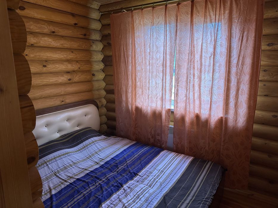 Продам экодом(дачу) под Киевом (новую) из бревна с участком