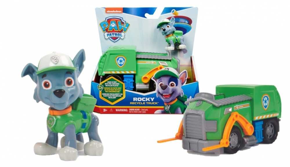 Psi Patrol Śmieciarka Pojazd do recyklingu  Paw Patrol