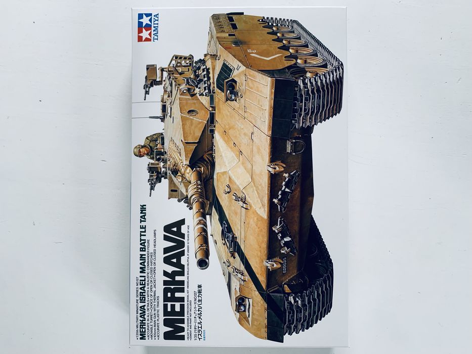 Czołg Merkava Israeli main battle tank model Tamiya 35127