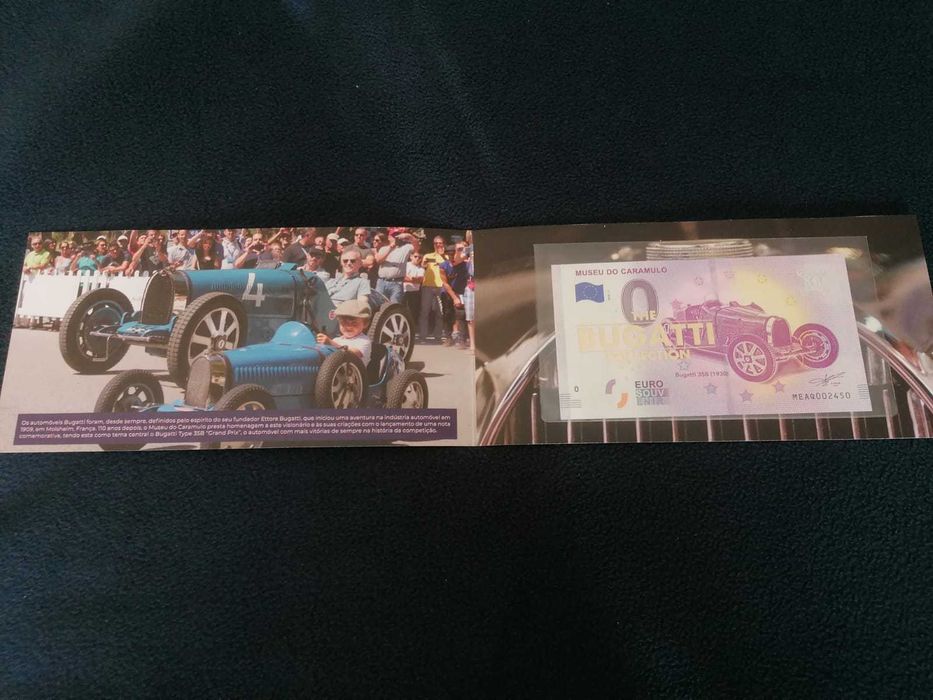 Nota Eurosouvenir Bugatti