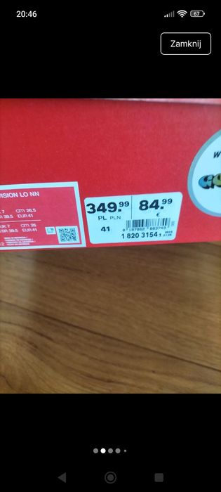 Buty Nike 41 turkusowe
