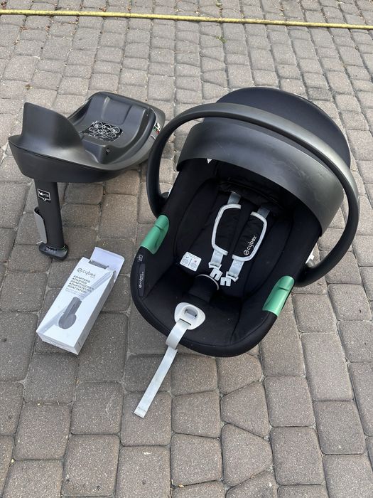 Fotelik cybex aton b2 i-size +baza cybex base on +adaptery do wozka cybex balios s