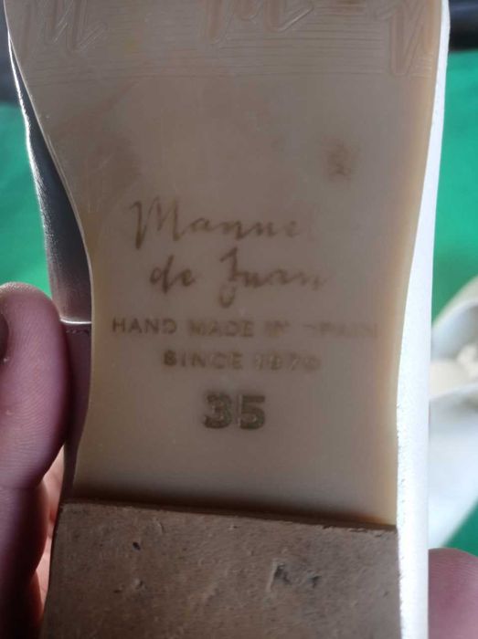 Белетки Manuela De Juan Mimi Mary Jane Glacier 35 розмір