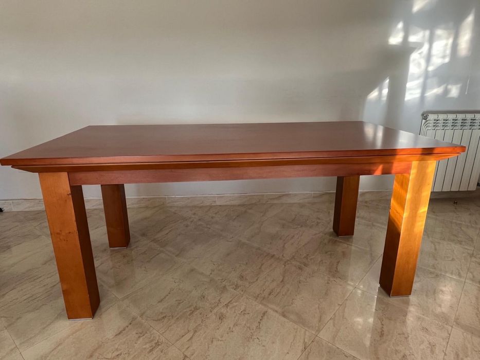Mesa jantar + 4 cadeiras cerejeira