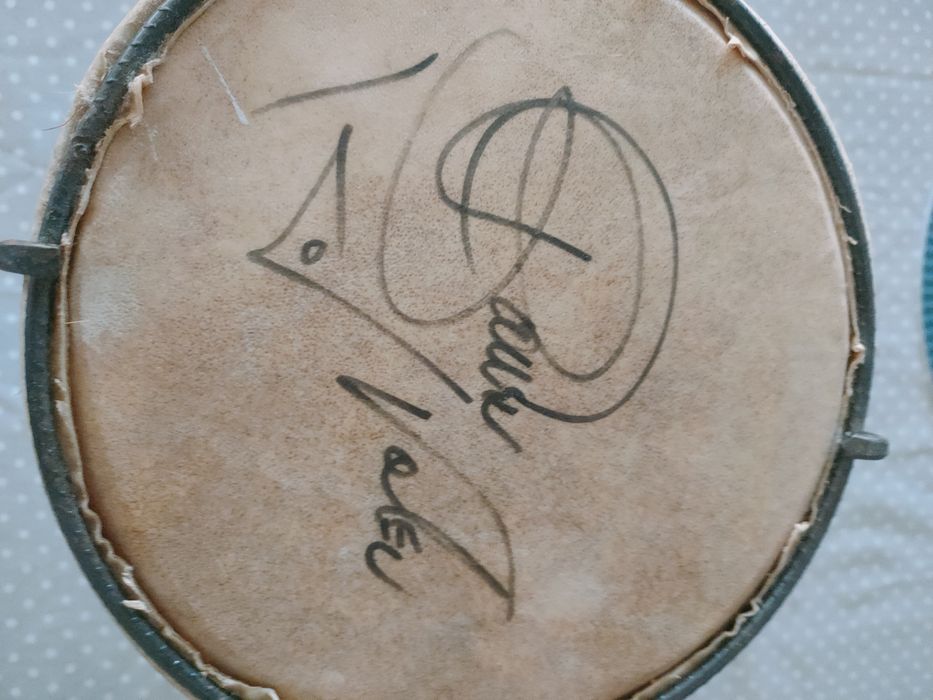 Djembe autographed by Carlinhos Brown64585949178627122