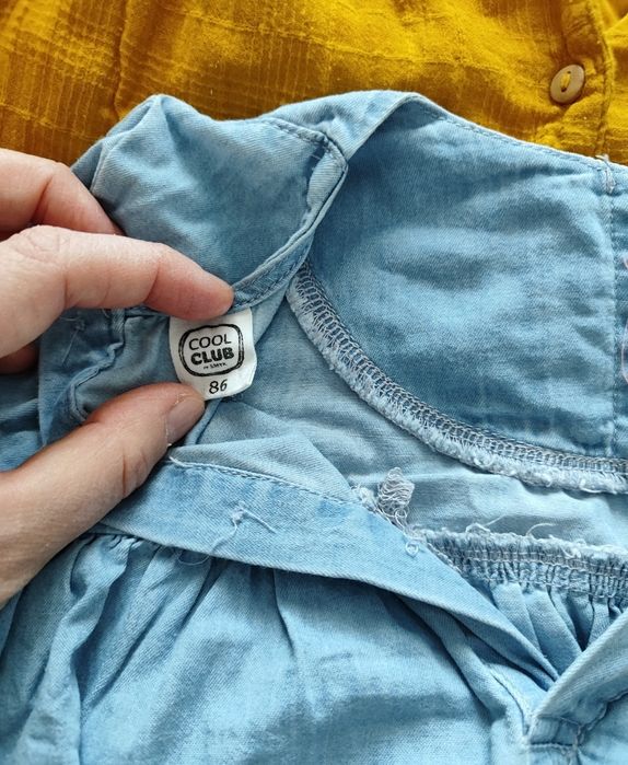 Paka legginsów i sukienek rozm.98