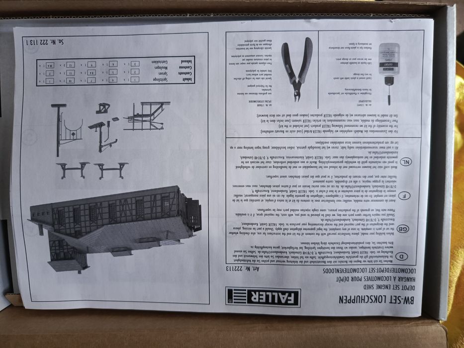Faller Lokomotywownia skala N