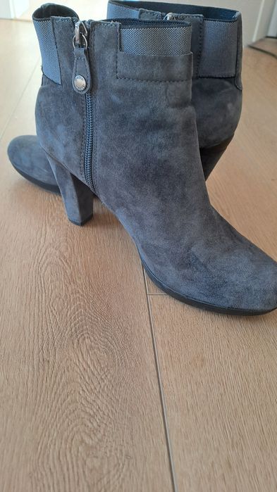 Skórzane buty.zamszowe geox