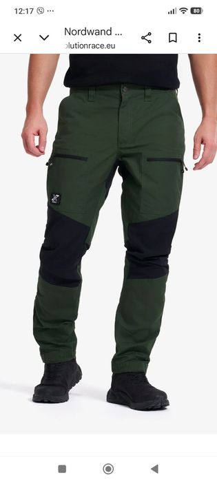 Оригинальные трекинговые штаны Revolution Race Nordwand Pants XS 46-48