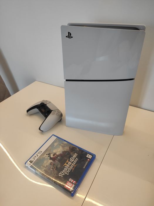 PlayStation 5 z napędem - cena z grą (możliwość kupienia bez) + Kingdom Come Deliverance 2