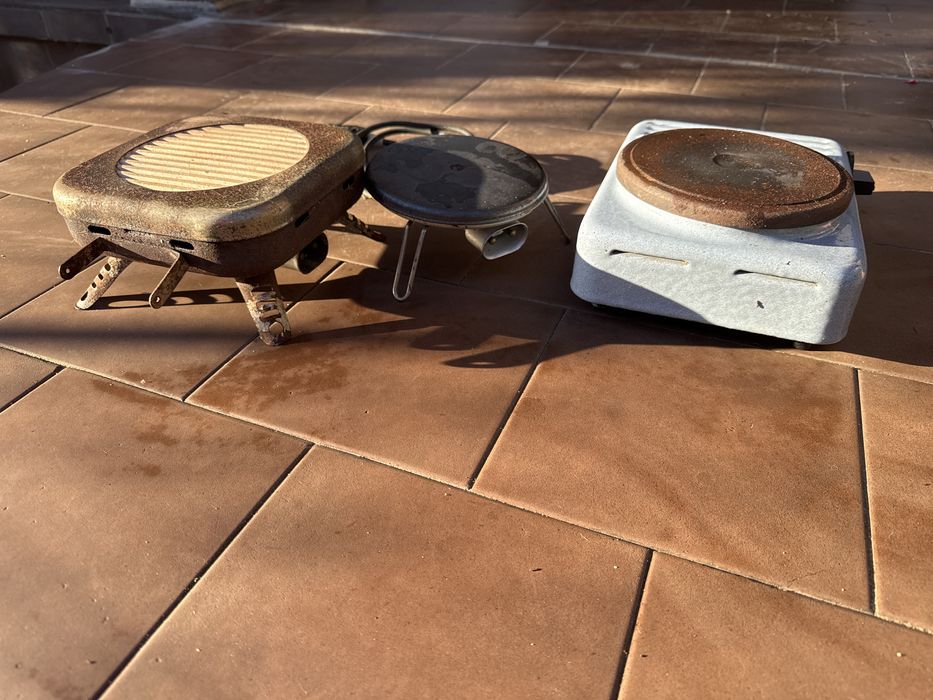 kuchenki elektryczne 3 sztuki, PRL