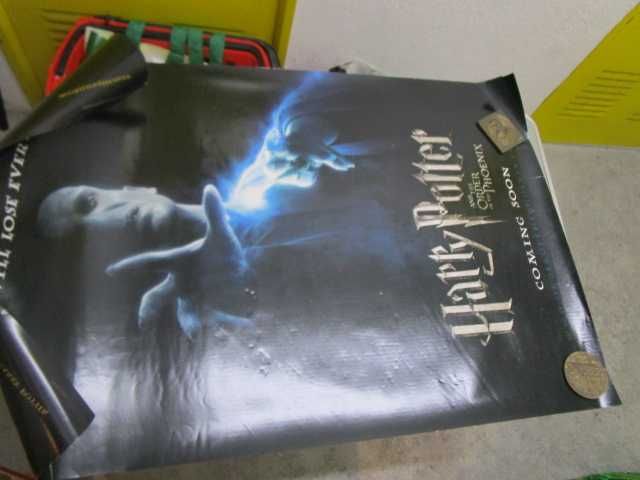 Cartazes originais filmes usados nos cinemas Harry Potter