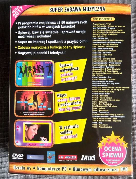 Karaoke polskie przeboje