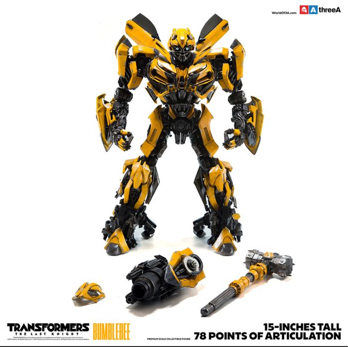 Фігурка 3A threezero Transformers The Last Knight Bumblebee Deluxe