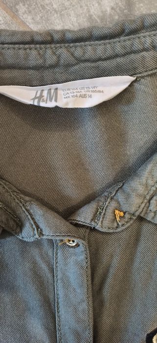 Koszula z długim rękawem H&M 164