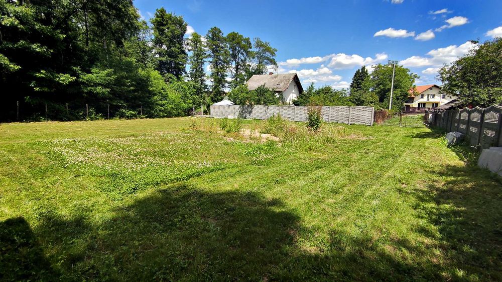 Działka budowlana Libiąż spokojna okolica las WZ MPZP 10,6 ara