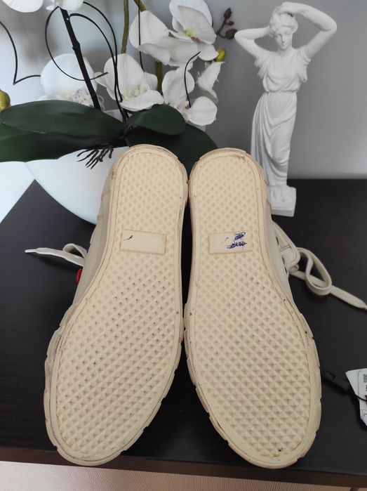 Trampki dziewczęce Eco aware ozdobione handmade 36