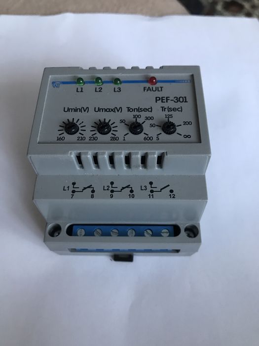 Універсальний Автоматично-електронний перемикач фаз PEF-301